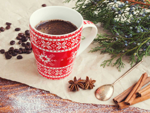 Aromatisierte Weihnachtskaffees