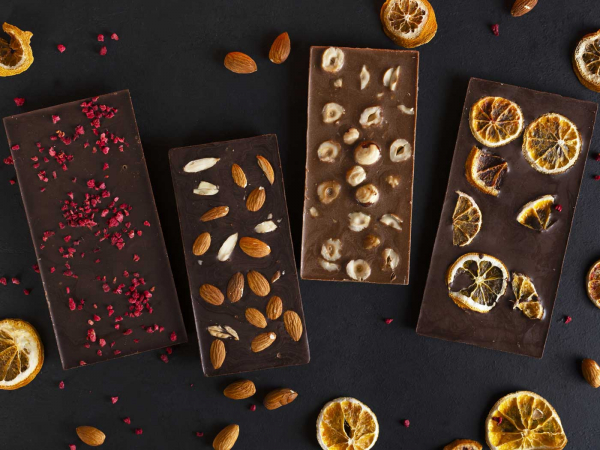 Weihnachtliche Schokolade