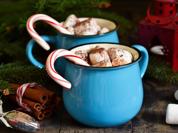 Weihnachtliche Trinkschokolade