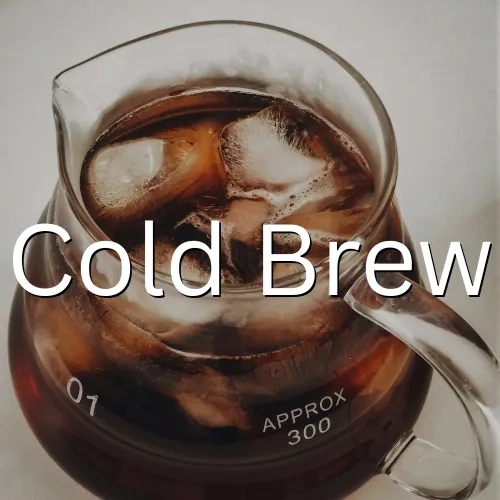 Cold Brew Zubereitung Rezept