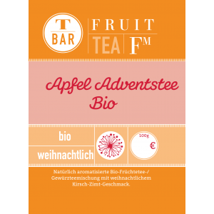 Bio Früchtetee Apfel Adventstee 100g