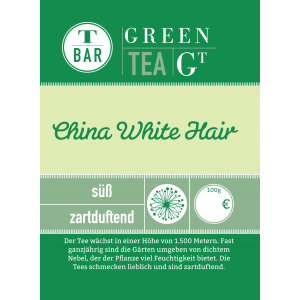 Grüner China White Hair 100g