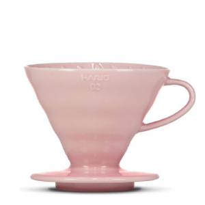 Hario V60 Ceramic Dripper Colour Edition pink