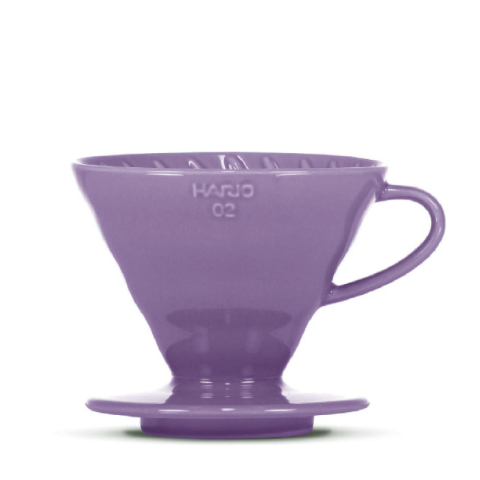 Hario V60 Ceramic Dripper Colour Edition purple