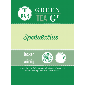 Grüntee-Gewürzteemischung Spekulatius 100g