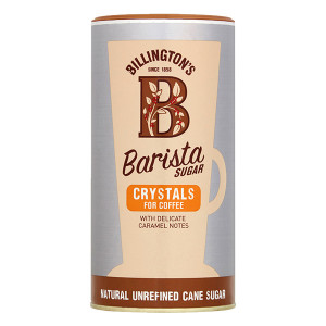 Billingtons Barista Sugar Crystals for Coffee, 400g Dose