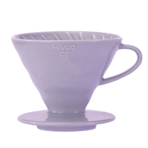 Hario V60 Ceramic Dripper Colour Edition purple heather