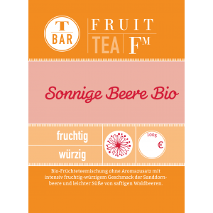 Bio Früchtetee Sonnige Beere 100g