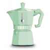 Bialetti Espressokocher Moka Exclusive 3 Tassen grün