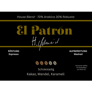 Espresso El Patrón 1000g Handfilter - Kaffeemaschine