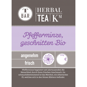 Bio Kräutertee Pfefferminze 100g