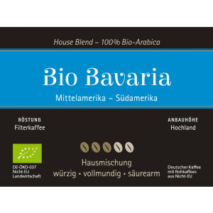 Bio Kaffeemischung aus hochwertigen Bohnen