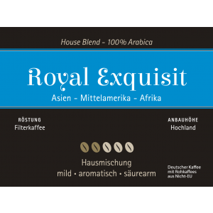Royal Exquisit 250g Espresso - Herdkocher