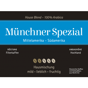 Münchner Spezial 1000g Espresso - Herdkocher