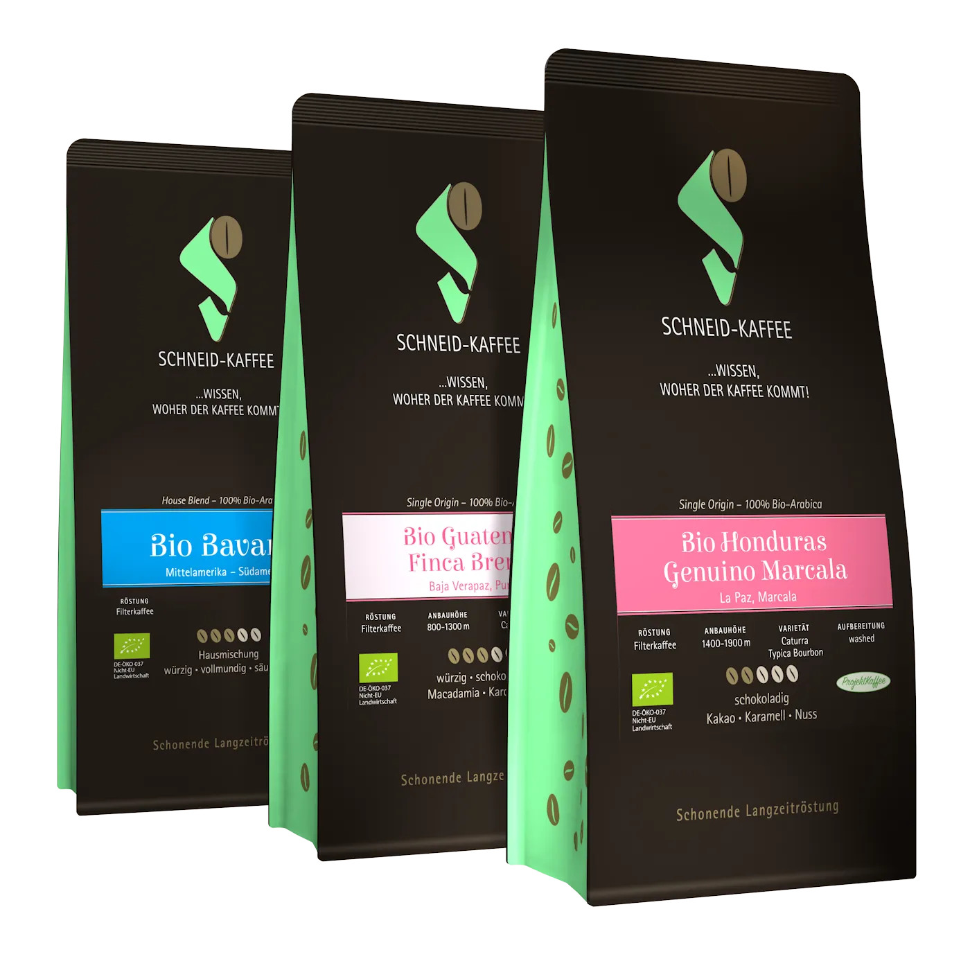 Bio Kaffee Probierbox