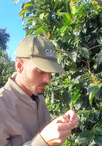 Kaffeeröster auf Kaffeereise in Costa Rica